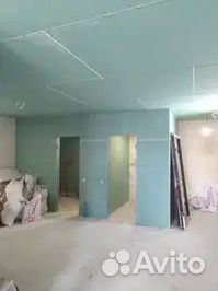 Работа гипсокартонщика