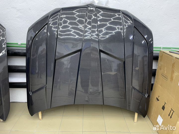 Капот BMW X6 G06 Larte Design карбон