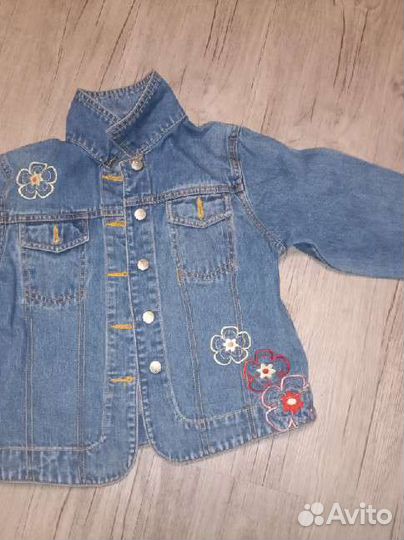 Пиджак джинсовый для девочки