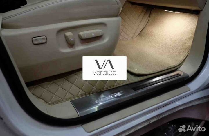 3D коврики из экокожи Lexus LX 570 2016