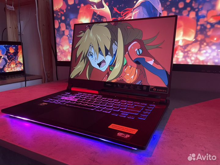 Ноутбук asus Ryzen 7 4800H, GTX 1650, 144Hz