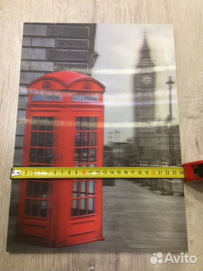 Переливающая картина Лондона