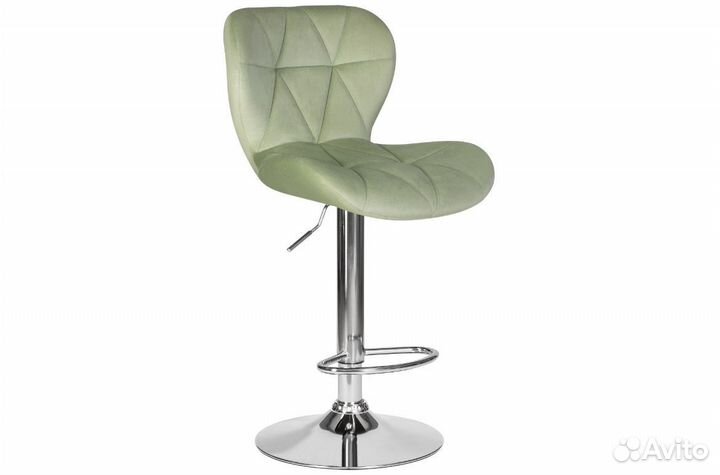 Барный стул barny мятный велюр