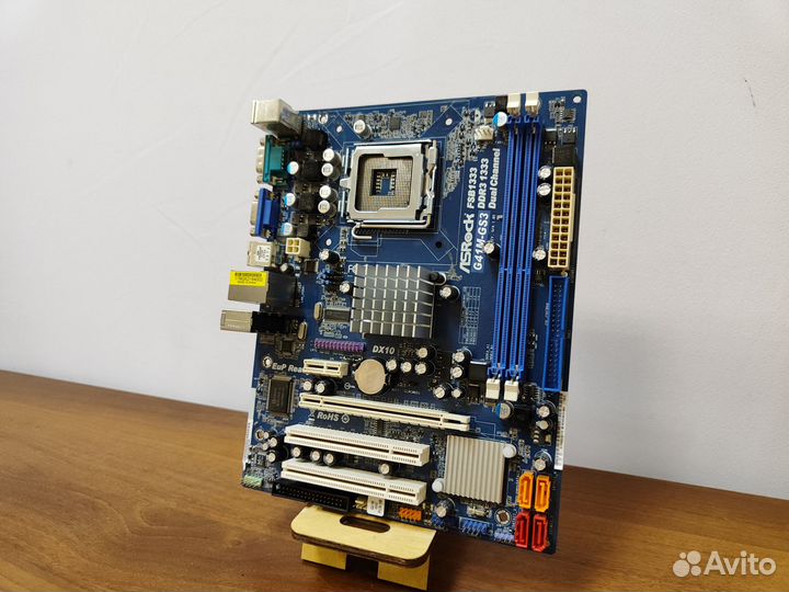 Материнская плата ASRock G41M-GS3 LGA 775