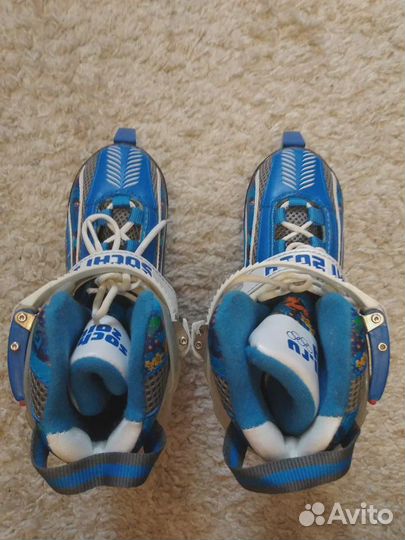 Коньки раздвижные детские Сочи 2014