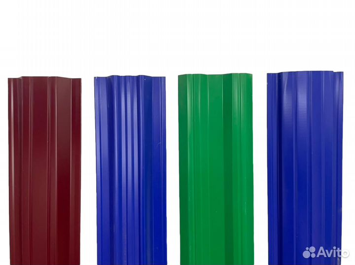 Штакетник для забора металлический