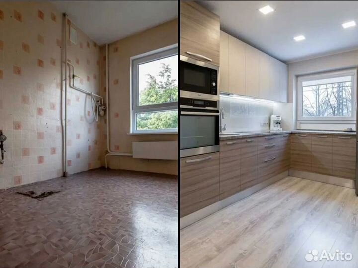 Ремонт квартир под ключ без посредников