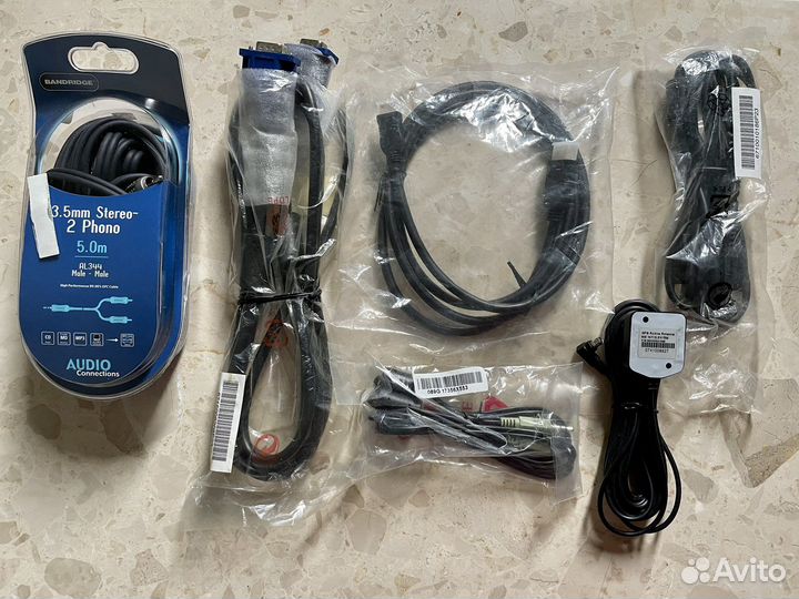 Кабель для компьютера аудио видео антенна gps