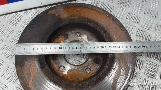 Диск тормозной задний ford mondeo 3 (GBE11LR01)