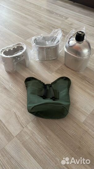 Фляга котелок печка-щепочница