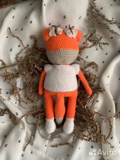 Вязаные игрушки ручной работы