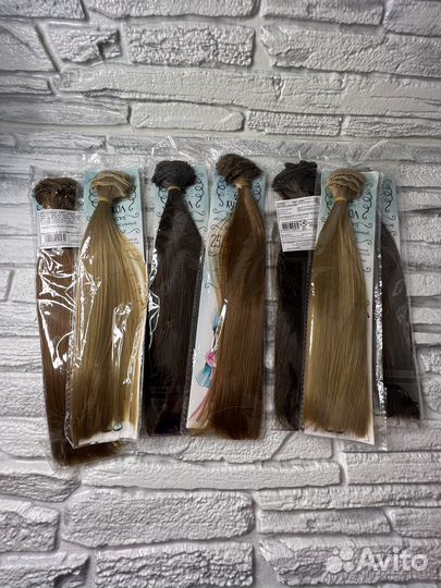 Волосы трессы для кукол