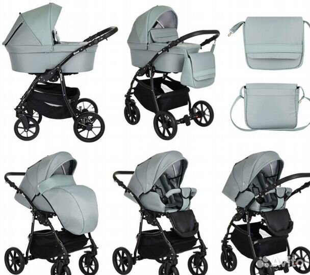 Продам коляску Pituso nino green 2в 1