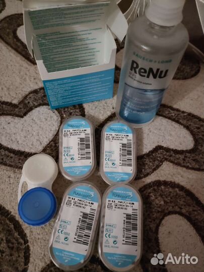 Линзы контактные