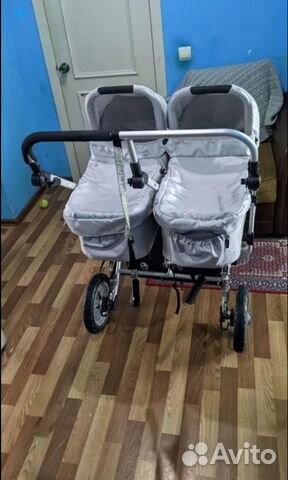 Коляска для двойни 2 в 1