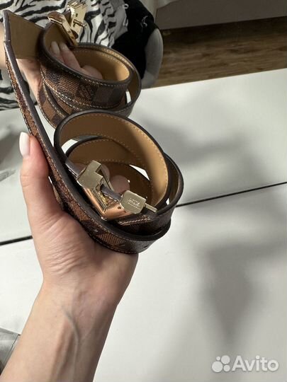 Ремень женский натуральная кожа