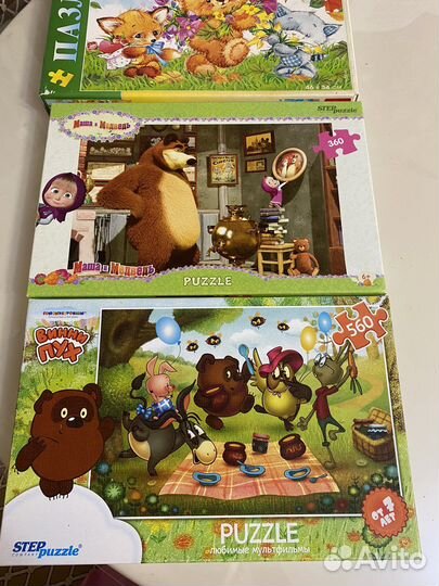 Пазлы 3 шт