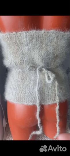 Пояс из собачьей шерсти, следки, пинетки