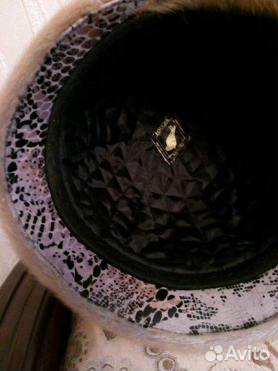 Шапка нерпа новая