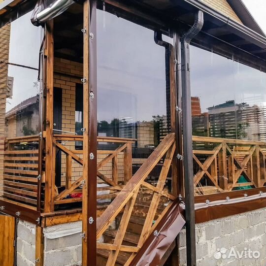 Мягкие окна для веранды