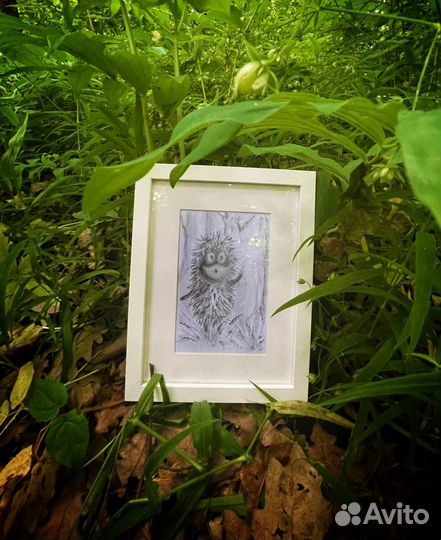 Картина «Ёжик в тумане»