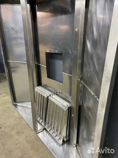 Зонт вытяжной островной 180х200