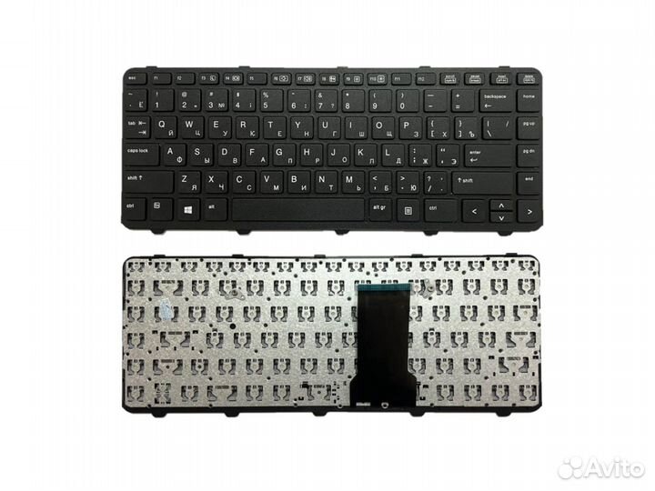 Клавиатура для ноутбука HP 430 G0, 430 G1 черная