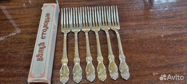 Набор столовых вилок Роза Кольчугино