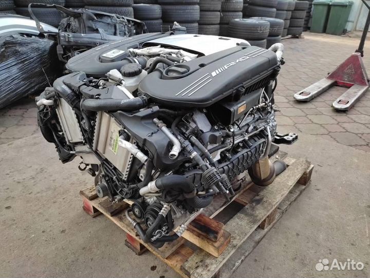Двигатель бензин w205 C63 AMG C-class AMG 177.9