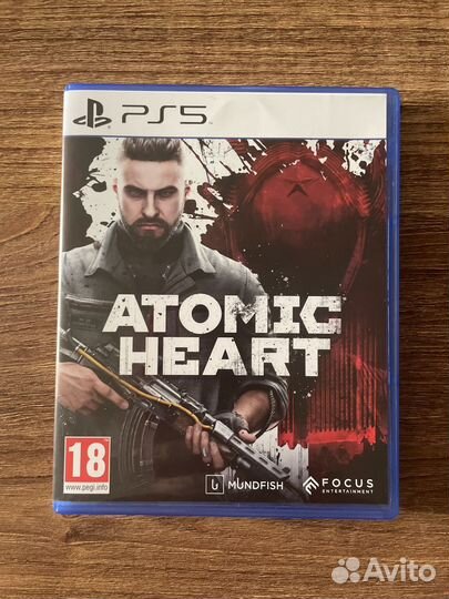 Atomic heart ps5 диск бу