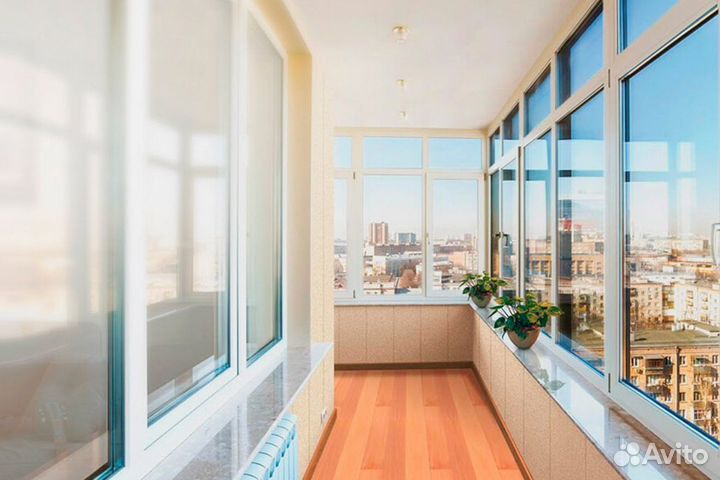 Утепление и обшивка балконов