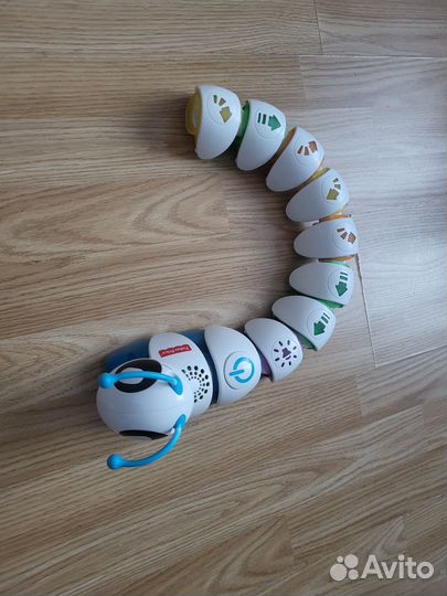 Гусеница Игрушка пластмассовая