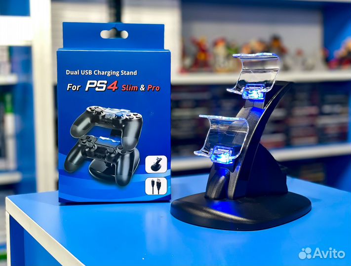 Зарядная станция ps4 для геймпадов dualshock