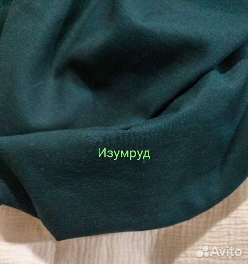 Отрез ткани лен