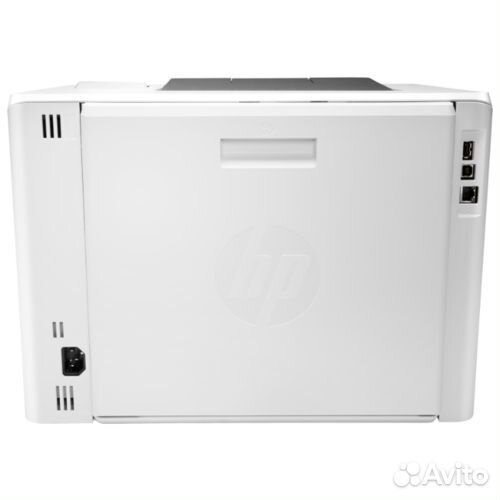 Принтер HP Color LaserJet Pro M454dn белый