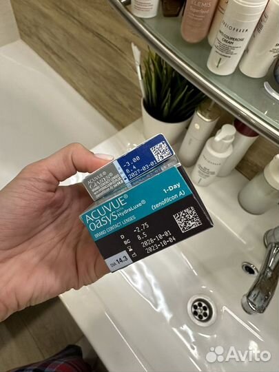 Контактные линзы Acuvue