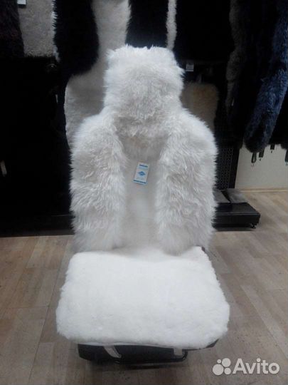 Меховые накидки из овчины на сидения