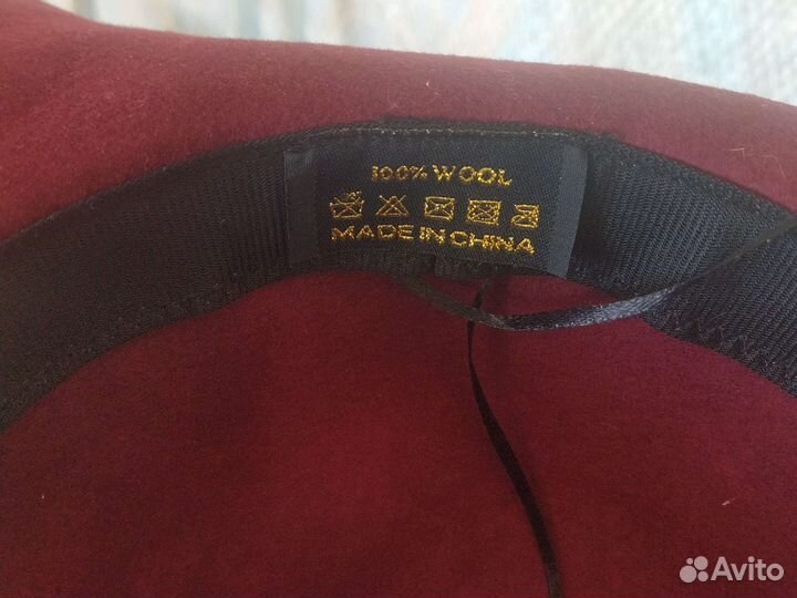 Шляпа фетровая женская