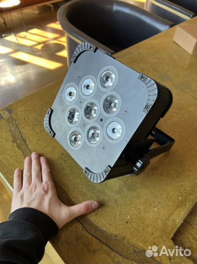 Прожектор LED PAR 9x18w световой DMX
