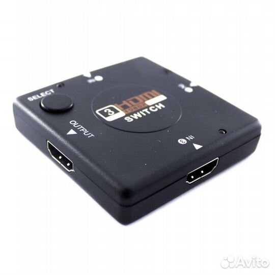 Переключатель hdmi (сумматор) 3 входа, 1 выход