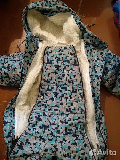Куртка зимняя и зимний комбинезон,ботинки