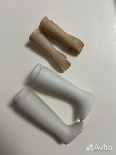 Запчасти руки фарфоровые для куклы