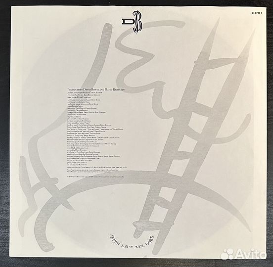 David Bowie – Never Let Me Down (Европа 1987г.)