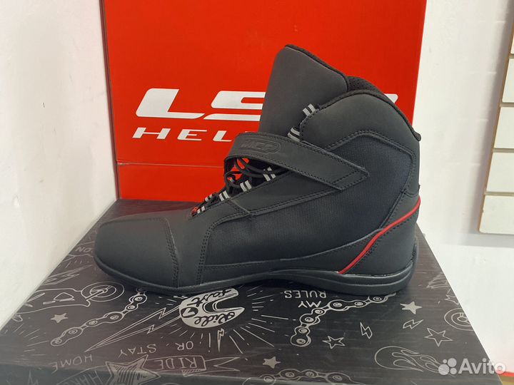 Мотоботы кож черн MCP Battler Nubuck Microfiber 42