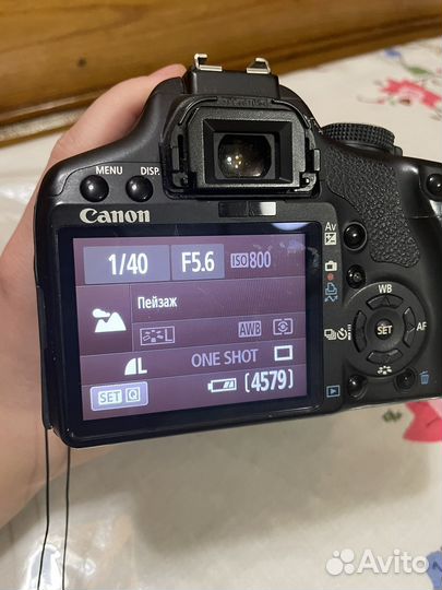 Зеркальный фотоаппарат canon eos 500d