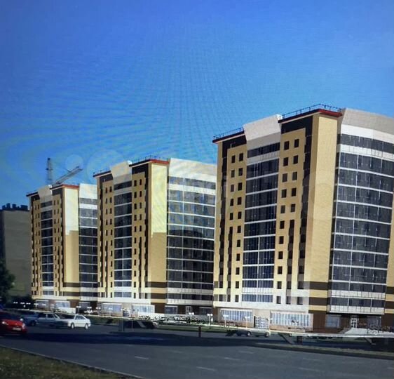 2-к. квартира, 71,7 м², 6/12 эт.