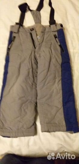 Зимняя куртка и 2полукомбинезоа 92р