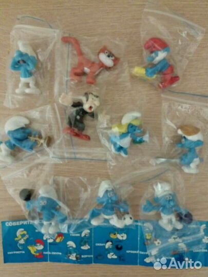 Смурфики коллекция