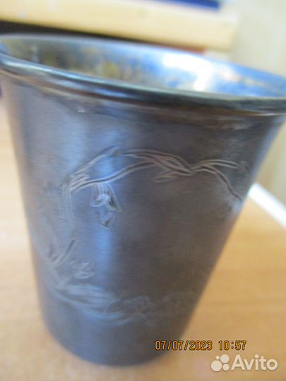 Стопка, серебро, 1954г. из СССР