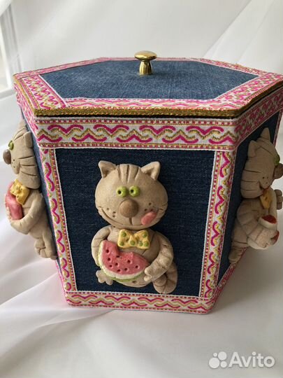 Шкатулка-поделка